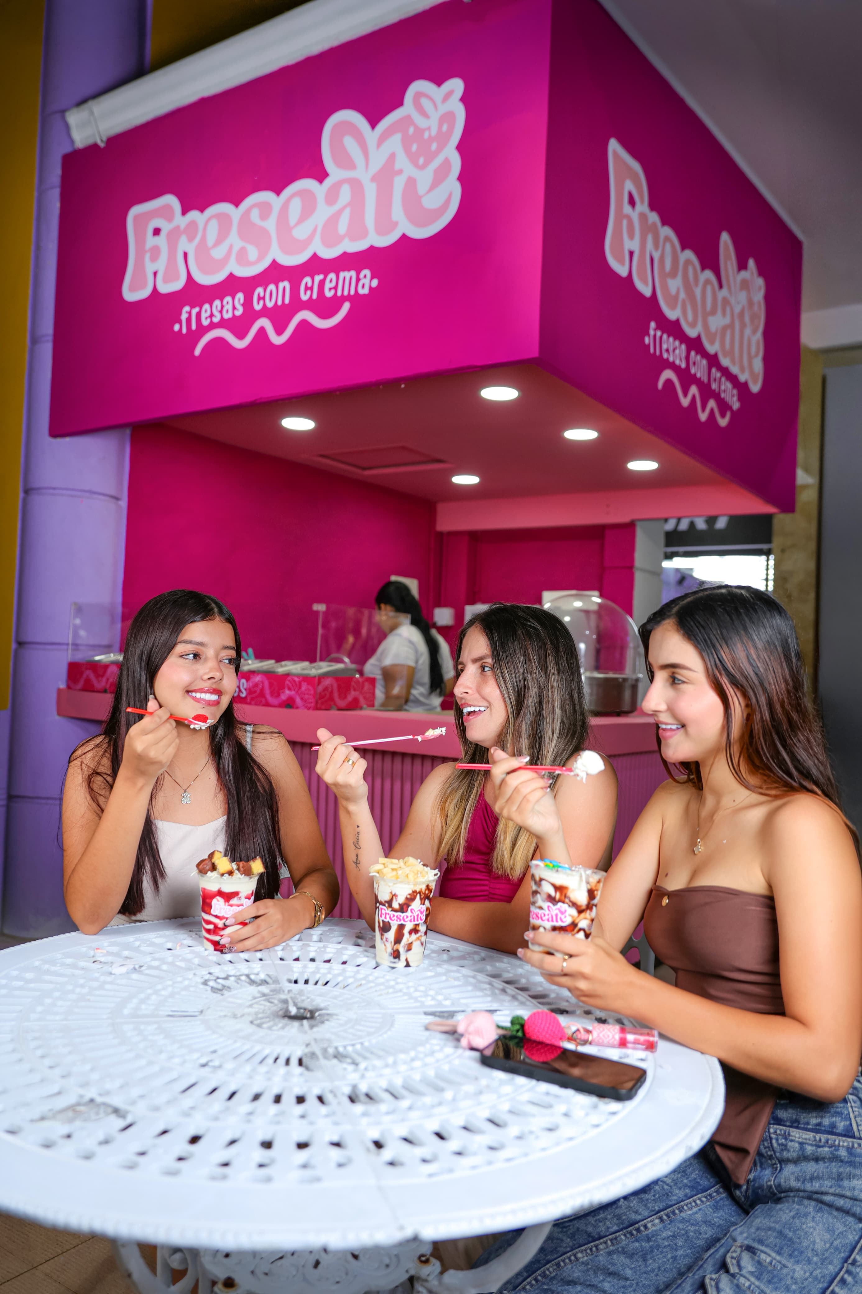 Freseate - Fresas con crema 